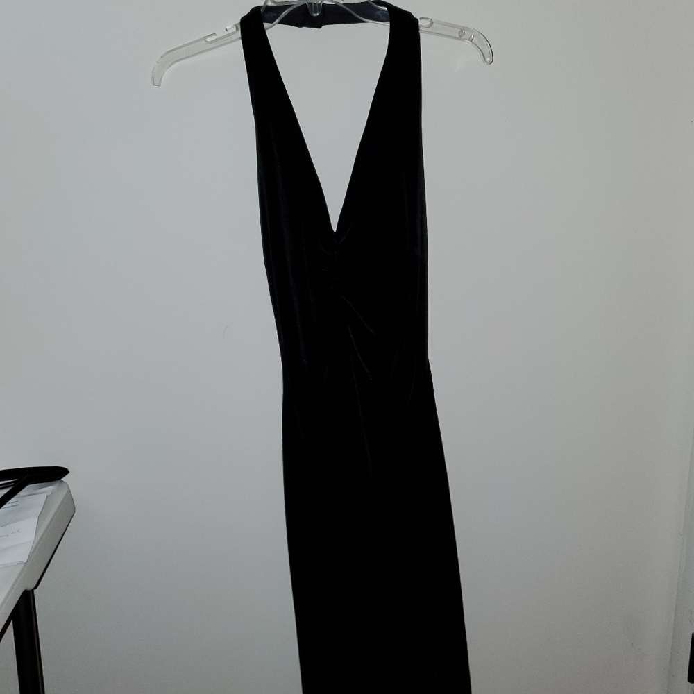 Black Velvet Dress